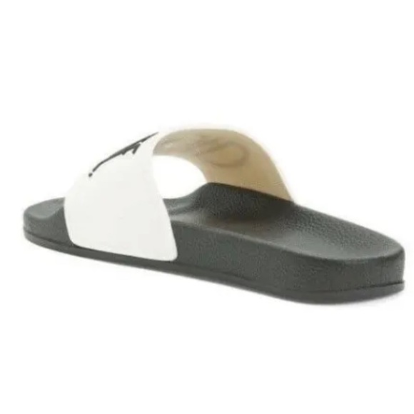 Brand new Rae Dunn Ivory/Black Slides - Picture 6 of 6
